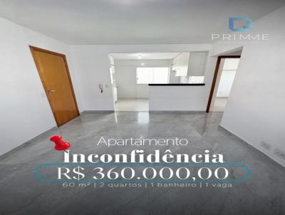 Apartamento para Venda, em Belo Horizonte, bairro Inconfid�ncia, 2 dormit�rios, 1 banheiro, 1 vaga
