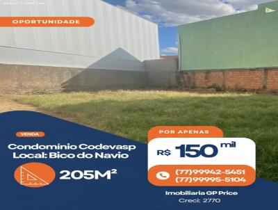 Lote para Venda, em Barreiras, bairro Bico do Navio