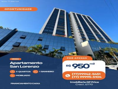 Apartamento para Venda, em Barreiras, bairro Centro, 3 dormit�rios, 2 banheiros, 1 su�te