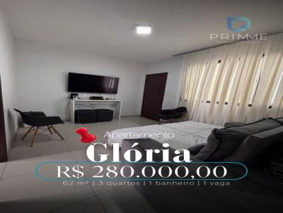 Apartamento para Venda, em Belo Horizonte, bairro Gl�ria, 3 dormit�rios, 1 banheiro, 1 vaga