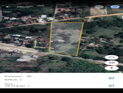 �rea para Venda, em Saquarema, bairro , 8 dormit�rios, 1 banheiro, 6 su�tes