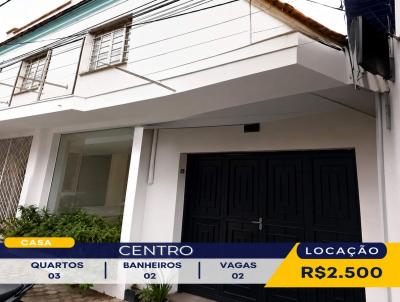 Casa para Loca��o, em Franca, bairro Centro, 3 dormit�rios, 1 banheiro