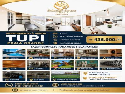Apartamento para Venda, em , bairro , 1 dormit�rio, 2 banheiros, 1 su�te, 1 vaga