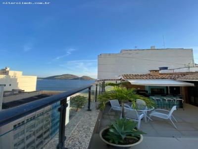 Cobertura para Venda, em Niter�i, bairro Icara�, 3 dormit�rios, 5 banheiros, 1 su�te, 4 vagas