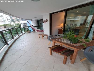 Apartamento 4 Quartos para Venda, em Niter�i, bairro Icara�, 4 dormit�rios, 4 banheiros, 3 su�tes, 2 vagas
