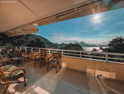Apartamento 3 Quartos para Venda, em Niter�i, bairro Charitas, 3 dormit�rios, 6 banheiros, 3 su�tes, 3 vagas