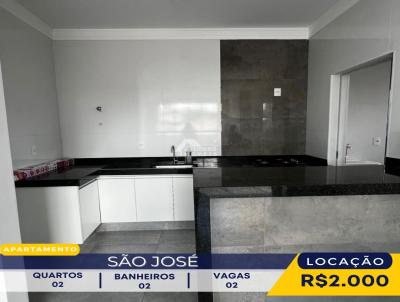 Apartamento para Loca��o, em Franca, bairro S�o Jos�, 2 dormit�rios, 2 banheiros, 1 su�te, 2 vagas