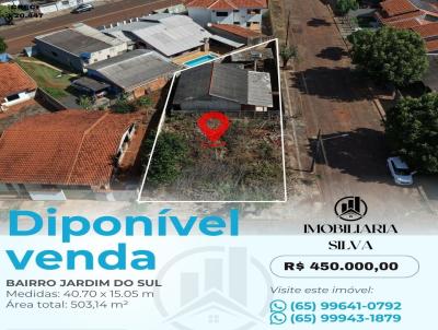 Terreno para Venda, em Tangar� da Serra, bairro JARDIM DO SUL, 2 dormit�rios, 1 banheiro