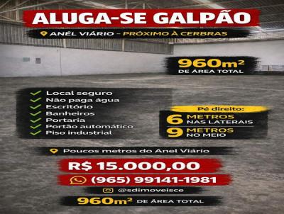 Galp�o para Loca��o, em Maracana�, bairro Distrito Industrial III