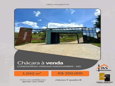 Ch�cara para Venda, em Manhumirim, bairro 