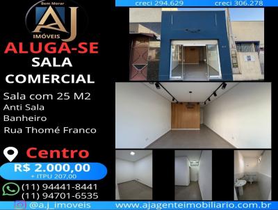 Sala Comercial para Loca��o, em Atibaia, bairro Centro, 1 banheiro