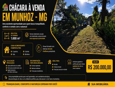 S�tio / Ch�cara para Venda, em Munhoz, bairro , 2 dormit�rios, 1 banheiro