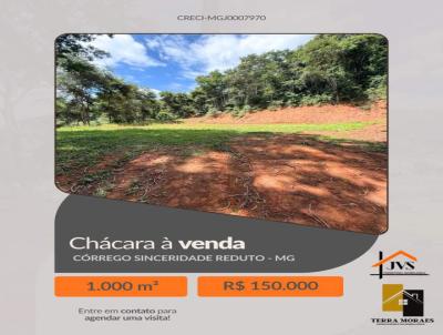 Ch�cara para Venda, em Reduto, bairro C�RREGO SINCERIDADE