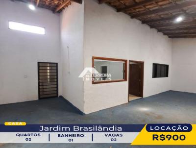 Casa para Loca��o, em Franca, bairro Jardim Brasil�ndia, 2 dormit�rios, 1 banheiro, 2 vagas