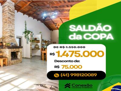 Casa para Venda, em Quatro Barras, bairro , 3 dormit�rios, 2 banheiros, 1 su�te, 10 vagas