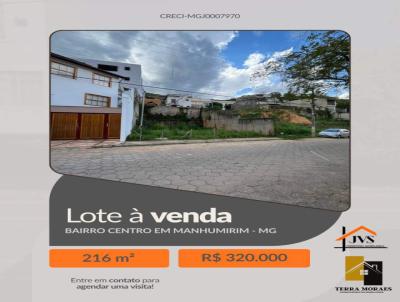 Lote para Venda, em Manhumirim, bairro Centro