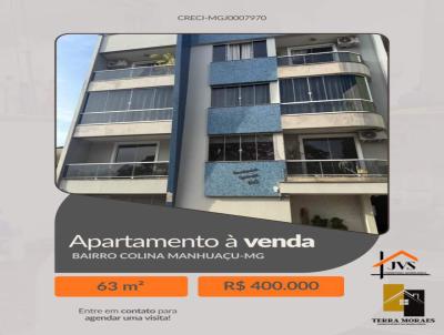 Apartamento para Venda, em Manhua�u, bairro , 2 dormit�rios, 1 banheiro, 1 vaga