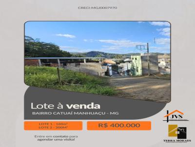 Lote para Venda, em Manhua�u, bairro Catua�