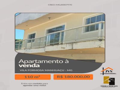 Apartamento para Venda, em Manhua�u, bairro VILA FORMOSA, 3 dormit�rios, 2 banheiros, 1 su�te