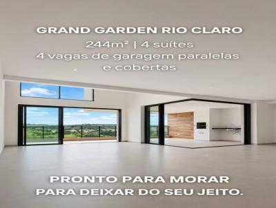 Apartamento para Venda, em Rio Claro, bairro Cidade Jardim, 4 dormit�rios, 5 banheiros, 4 su�tes, 4 vagas