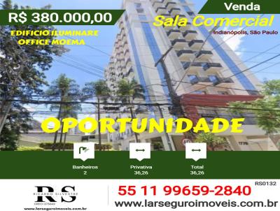 Sala Comercial para Venda, em S�o Paulo, bairro Indian�polis, 2 banheiros