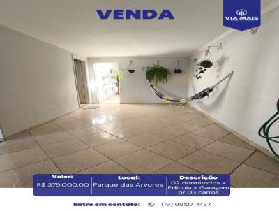 Casa para Venda, em Araras, bairro Parque das �rvores, 4 dormit�rios, 2 banheiros, 3 vagas