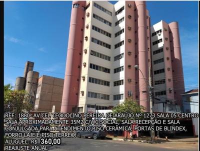 Sala Comercial para Loca��o, em Araguari, bairro CENTRO