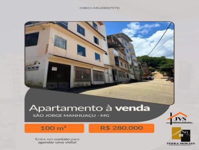 Apartamento para Venda, em Manhua�u, bairro S�o Jorge, 3 dormit�rios, 2 banheiros, 1 su�te