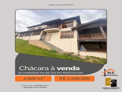 Ch�cara para Venda, em Reduto, bairro Reduto, 4 dormit�rios, 4 banheiros, 1 su�te, 4 vagas