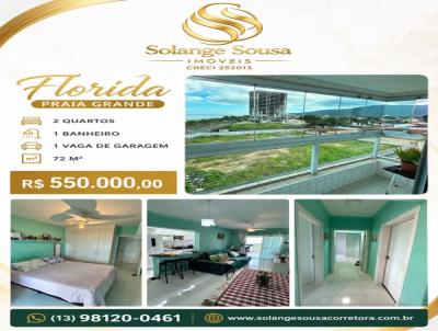 Apartamento para Venda, em Praia Grande, bairro Fl�rida, 2 dormit�rios, 1 banheiro, 1 vaga