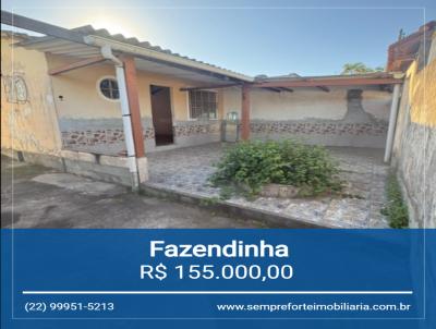 Casa para Venda, em Araruama, bairro Fazendinha, 1 dormit�rio, 2 banheiros, 1 vaga