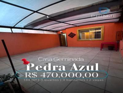 Casa Geminada para Venda, em Contagem, bairro Pedra Azul, 3 dormit�rios, 3 banheiros, 2 vagas