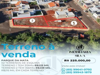 Terreno para Venda, em Tangar� da Serra, bairro PARQUE DO BOSQUE