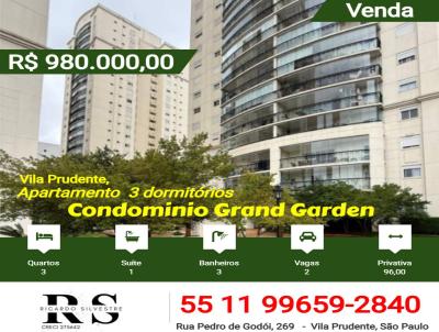 Apartamento 3 dormit�rios para Venda, em , bairro Vila Prudente, 3 dormit�rios, 3 banheiros, 1 su�te, 2 vagas