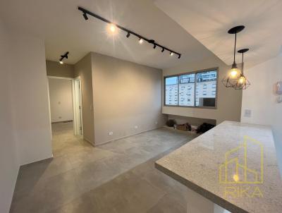 Apartamento para Venda, em Santos, bairro Embar�, 1 dormit�rio, 3 banheiros, 1 su�te, 1 vaga