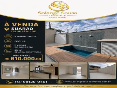 Casa em Condom�nio para Venda, em Itanha�m, bairro Suar�o, 3 dormit�rios, 2 vagas
