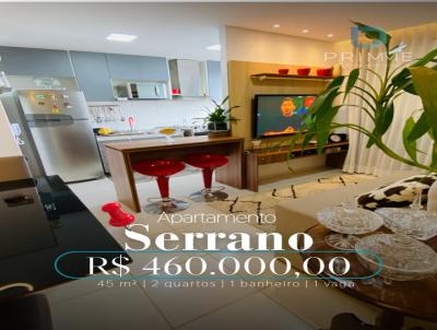 Apartamento para Venda, em Belo Horizonte, bairro Serrano, 2 dormit�rios, 1 banheiro, 1 vaga