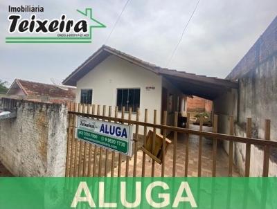Casa para Loca��o, em Jaguaria�va, bairro Jardim Samambaia, 3 dormit�rios, 1 banheiro, 1 vaga