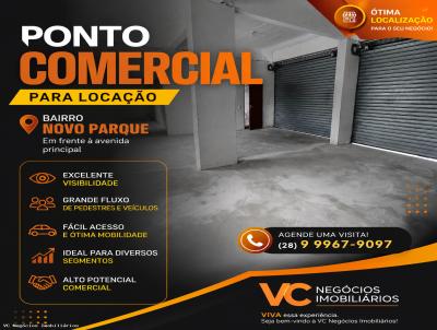 Ponto Comercial para Loca��o, em Cachoeiro de Itapemirim, bairro Novo Parque