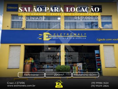 Comercial para Loca��o, em Paul�nia, bairro Jo�o Aranha, 2 banheiros, 1 vaga