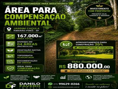 Compensa��o Ambiental para Venda, em Ribeir�o Pires, bairro Represa