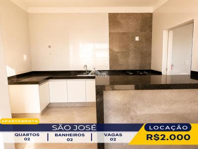 Apartamento para Loca��o, em Franca, bairro S�o Jos�, 2 dormit�rios, 2 banheiros, 1 su�te, 2 vagas
