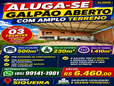 Galp�o para Loca��o, em Fortaleza, bairro Siqueira