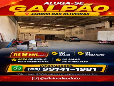 Galp�o para Loca��o, em Fortaleza, bairro Jardim das Oliveiras