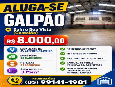 Galp�o para Loca��o, em Fortaleza, bairro Boa Vista-Castel�o