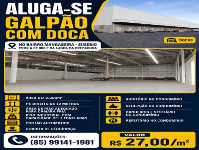 Galp�o para Loca��o, em Eus�bio, bairro Mangabeira