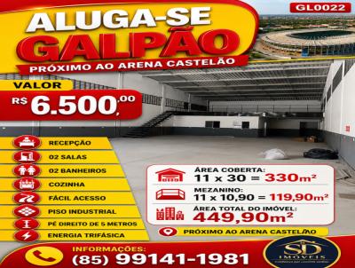 Galp�o para Loca��o, em Fortaleza, bairro Boa Vista-Castel�o