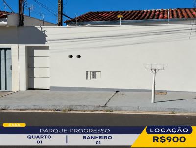 Casa para Loca��o, em Franca, bairro Parque Progresso, 1 dormit�rio, 1 banheiro