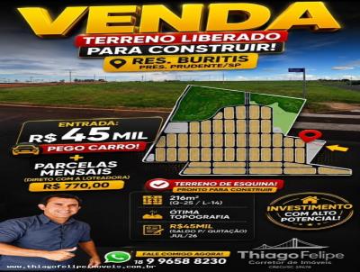 Terreno para Venda, em Presidente Prudente, bairro Residencial Parque dos Buritis