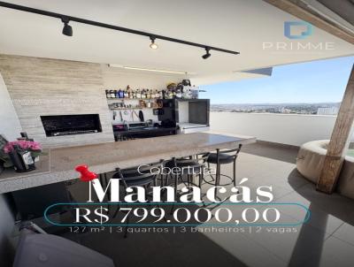 Cobertura para Venda, em Belo Horizonte, bairro Manac�s, 3 dormit�rios, 3 banheiros, 2 vagas